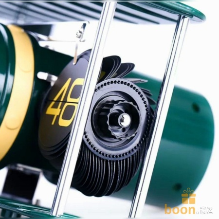 Перекидные часы-самолёт "Flip-Airplane"